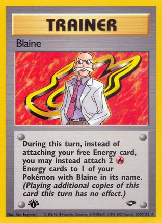 Blaine (100) (100) [Gym Challenge] Unlimited