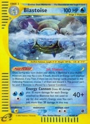 Blastoise (4) (4) [Expedition] Reverse Holofoil