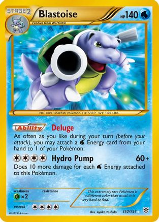 Blastoise (137) [Plasma Storm] Holofoil