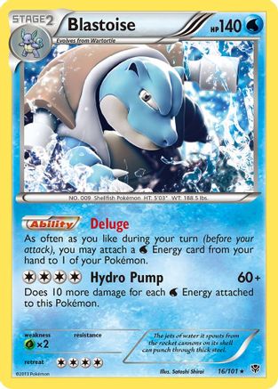 Blastoise (16) [Plasma Blast] Holofoil