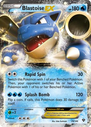 Blastoise EX (29) [XY Base Set] Holofoil