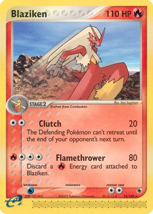 Blaziken - 15/109 (15) [Ruby and Sapphire]