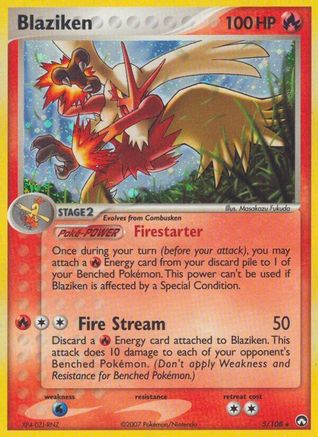 Blaziken (5) [Power Keepers] Reverse Holofoil