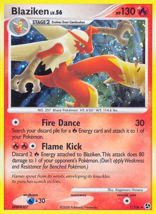 Blaziken (1) [Great Encounters] Reverse Holofoil