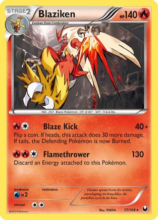 Blaziken (17) [Dark Explorers] Holofoil