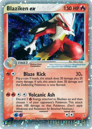 Blaziken ex (89) [Team Magma vs Team Aqua] Holofoil