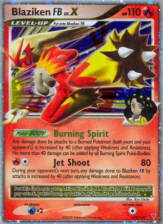 Blaziken FB Lv.X (142) [Supreme Victors] Holofoil