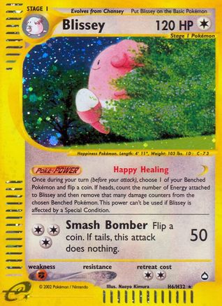 Blissey (H6) (H6) [Aquapolis] Holofoil