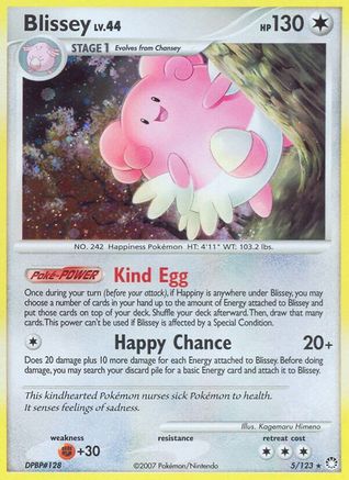 Blissey (5) [Mysterious Treasures] Holofoil