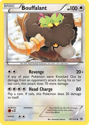 Bouffalant (107) [Legendary Treasures]