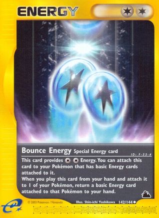 Bounce Energy (142) [Skyridge] Reverse Holofoil