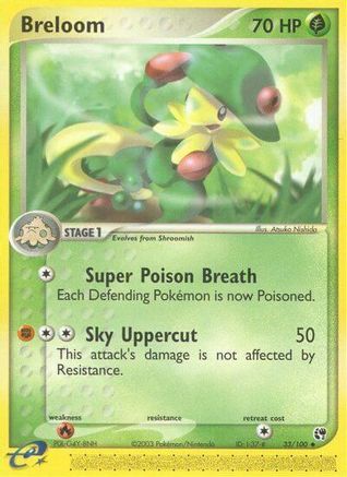 Breloom (33) [Sandstorm] Reverse Holofoil