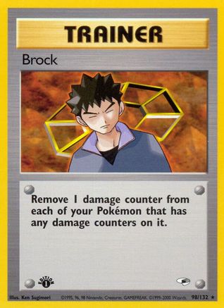 Brock (98) (98) [Gym Heroes] Unlimited