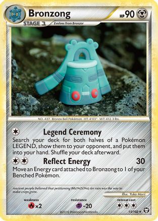 Bronzong (15) [Triumphant] Reverse Holofoil
