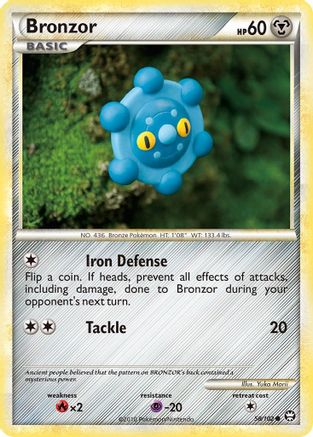 Bronzor (58) [Triumphant] Reverse Holofoil