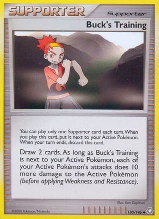 Buck's Training (130) [Legends Awakened] Reverse Holofoil