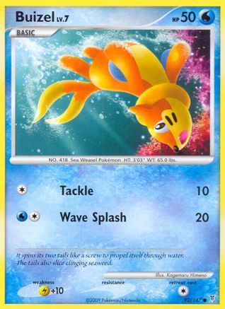 Buizel (92) [Supreme Victors] Reverse Holofoil
