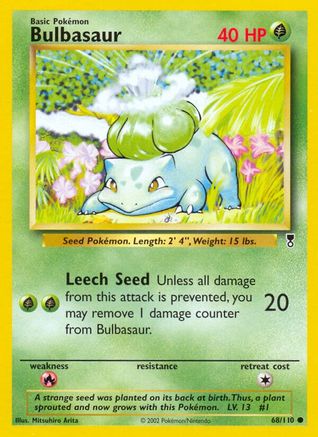 Bulbasaur (68) [Legendary Collection] Reverse Holofoil