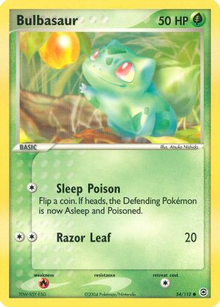 Bulbasaur - 054/112 (54) [FireRed & LeafGreen]