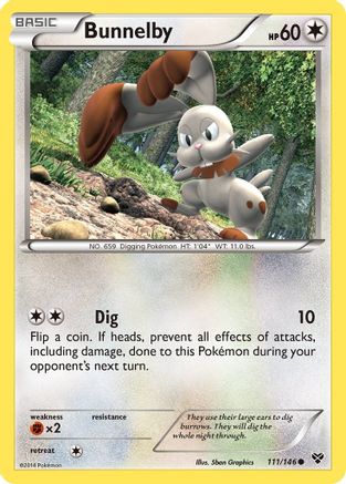 Bunnelby (111) [XY Base Set]