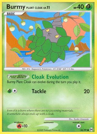 Burmy Plant Cloak (56) [Arceus]