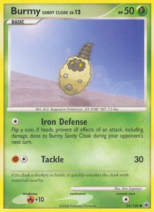 Burmy Sandy Cloak (54) [Majestic Dawn]