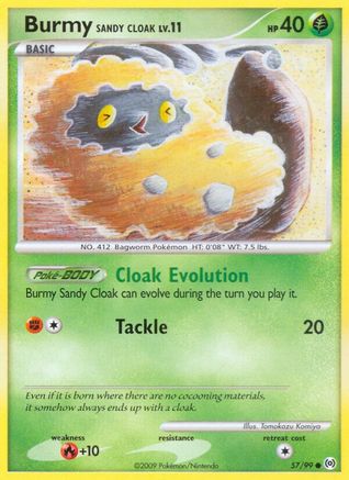 Burmy Sandy Cloak (57) [Arceus]