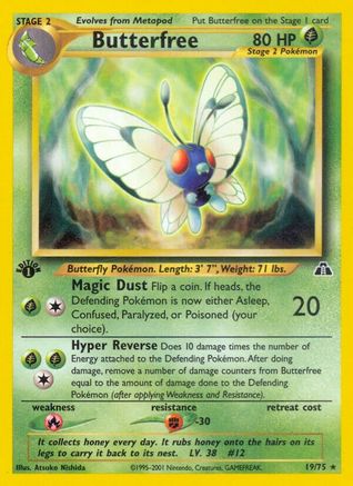 Butterfree (19) [Neo Discovery] 1st Edition