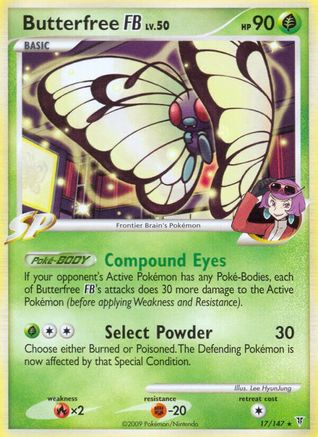 Butterfree FB (17) [Supreme Victors] Reverse Holofoil