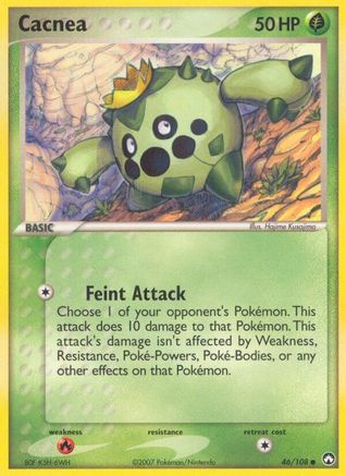 Cacnea (46) [Power Keepers] Reverse Holofoil