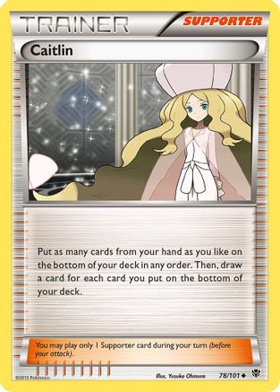 Caitlin (78) [Plasma Blast] Reverse Holofoil