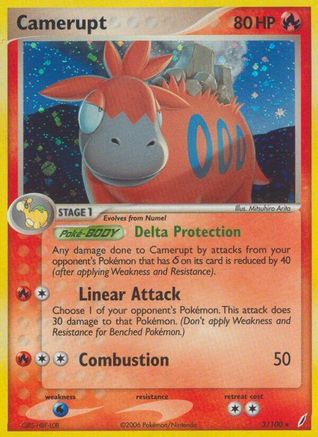 Camerupt (3) [Crystal Guardians] Reverse Holofoil