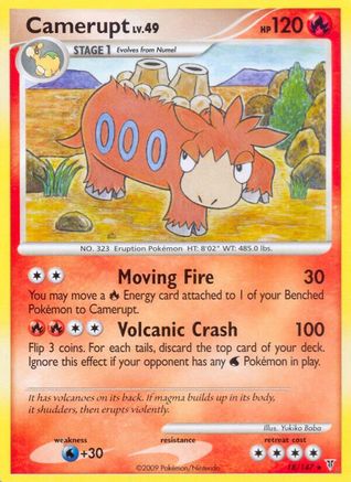 Camerupt (18) [Supreme Victors] Reverse Holofoil