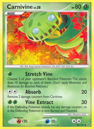 Carnivine (43) (43) [Platinum] Reverse Holofoil