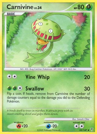 Carnivine (53) [Supreme Victors] Reverse Holofoil