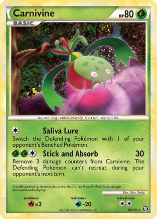 Carnivine (16) [Triumphant] Reverse Holofoil