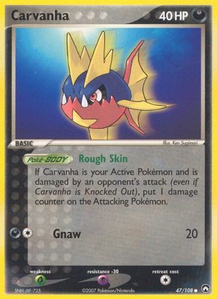 Carvanha (47) [Power Keepers]