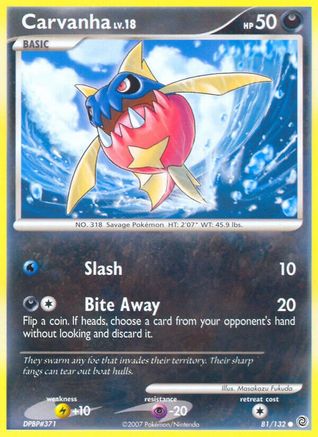 Carvanha (81) [Secret Wonders] Reverse Holofoil