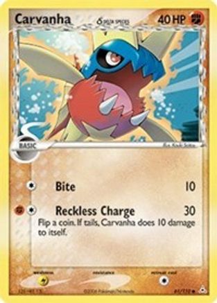Carvanha (Delta Species) (61) [Holon Phantoms]