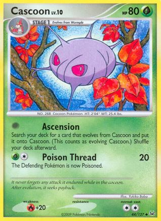 Cascoon (44) [Platinum] Reverse Holofoil