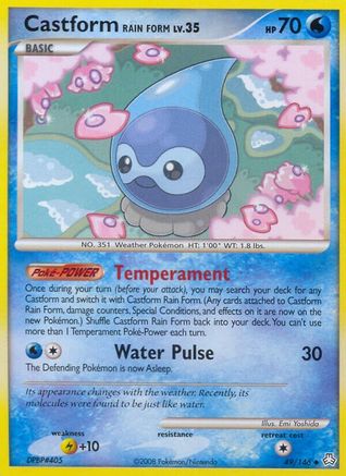 Castform Rain Form (49) [Legends Awakened] Reverse Holofoil