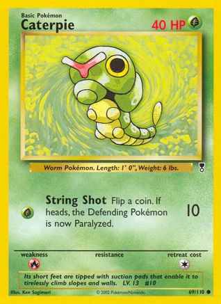 Caterpie (69) [Legendary Collection] Reverse Holofoil