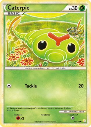 Caterpie (57) [HeartGold SoulSilver]