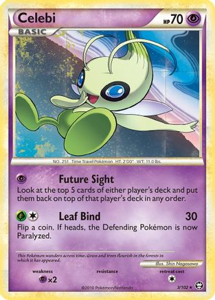 Celebi (3) [Triumphant] Holofoil