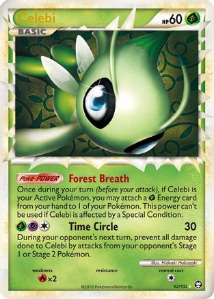 Celebi (Prime) (92) [Triumphant] Holofoil