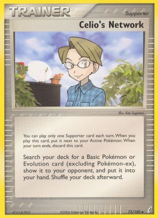 Celio's Network (73) [Crystal Guardians] Reverse Holofoil