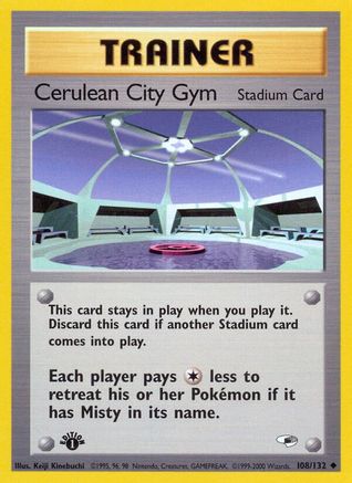 Cerulean City Gym (108) [Gym Heroes] Unlimited