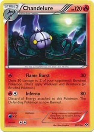 Chandelure - 20/99 (20) [Deck Exclusives]