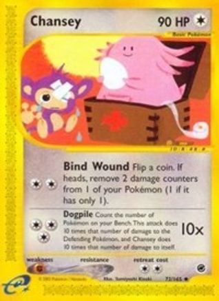 Chansey (72) [Expedition] Reverse Holofoil