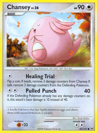 Chansey (69) [Platinum] Reverse Holofoil